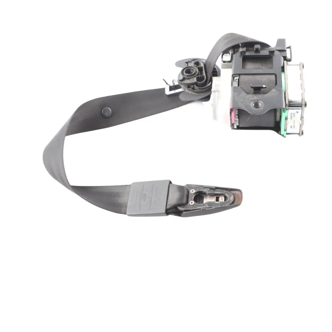 Belt Front Right O/S Upper Seatbelt Black to Audi A5 S5 8T Seat with Part number 8T8857706C Audi A5 S5 8T Seat Belt Front Right O/S Upper Seatbelt Black - SKU 8T8857706C - Part number 8T8857706C