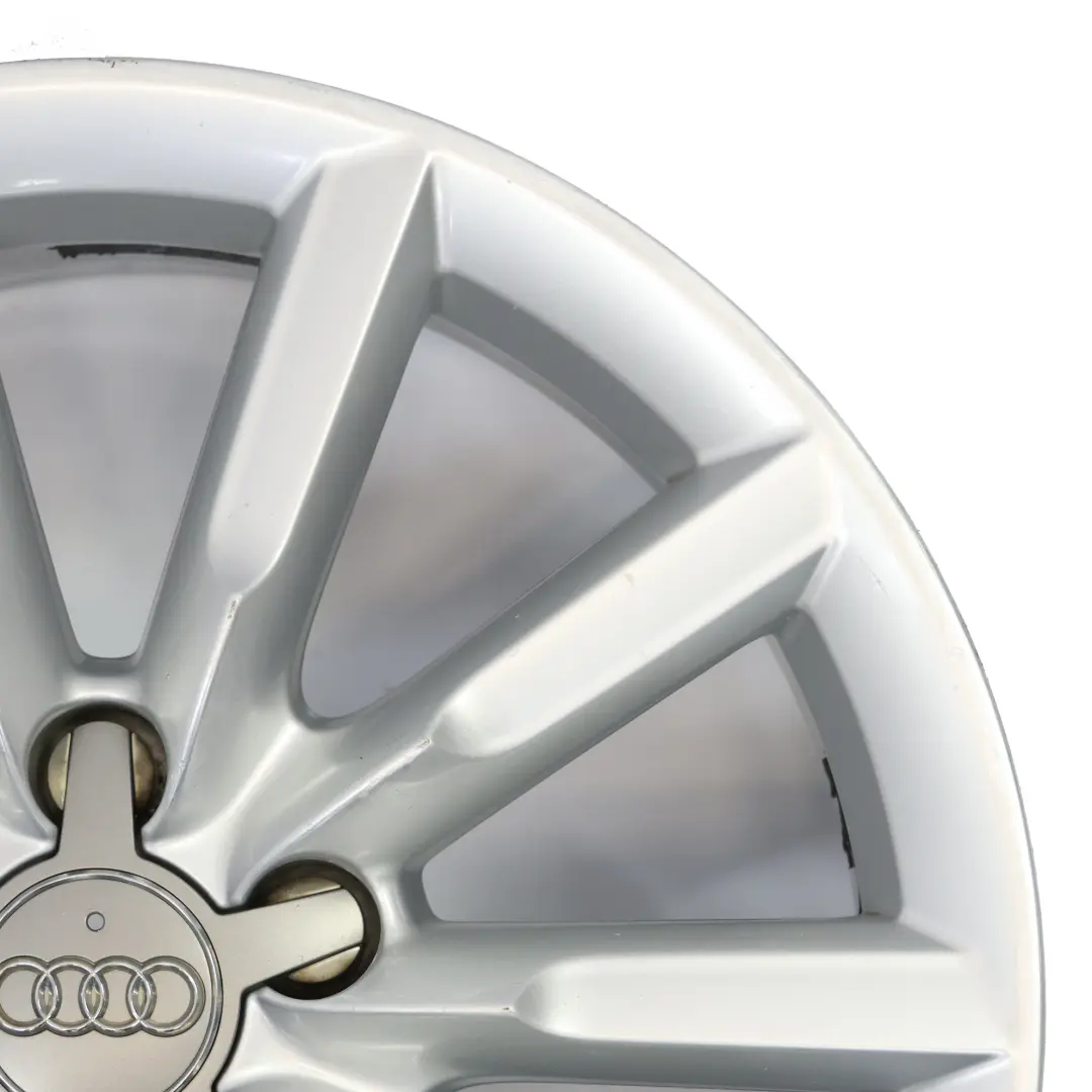 Audi Q3 8U Jante argentée en alliage 17" 7J ET:43 - SKU 8U0601025S-1 - Numéro de pièce 8U0601025S