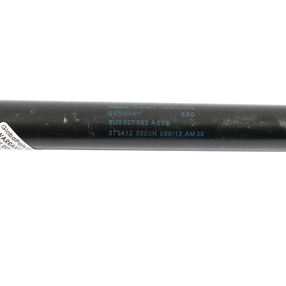 Audi Q3 8U Tailgate Boot Lid Strut Gas Spring Left Right N/O/S 8U0827552 - SKU 8U0827552A - Part number 8U0827552A
