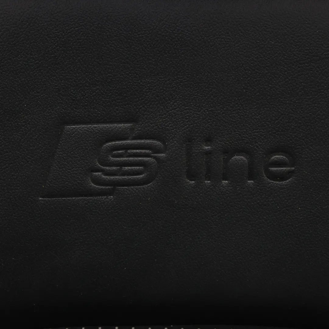  Siège Avant Sport Audi Q3 8U S-Line Chauffant Gauche Tissu Cuir Noir Argent - SKU 8U0881805AL-2 - Numéro de pièce 8U0881805AL