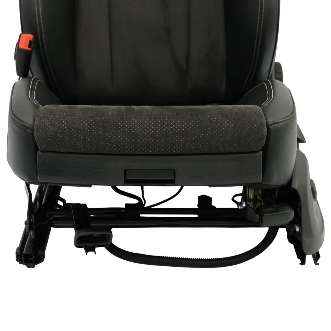  Siège Avant Sport Audi Q3 8U S-Line Chauffant Gauche Tissu Cuir Noir Argent - SKU 8U0881805AL-2 - Numéro de pièce 8U0881805AL