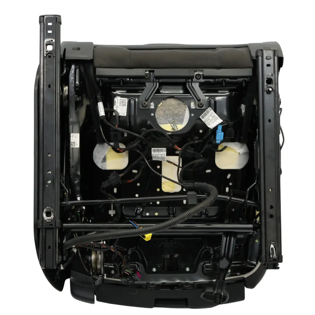 Audi Q3 8U Sport Vorder Sitz S-Line Beheizt Links Stoff Leder Schwarz Silber - SKU 8U0881805AL-2 - Teilenummer 8U0881805AL