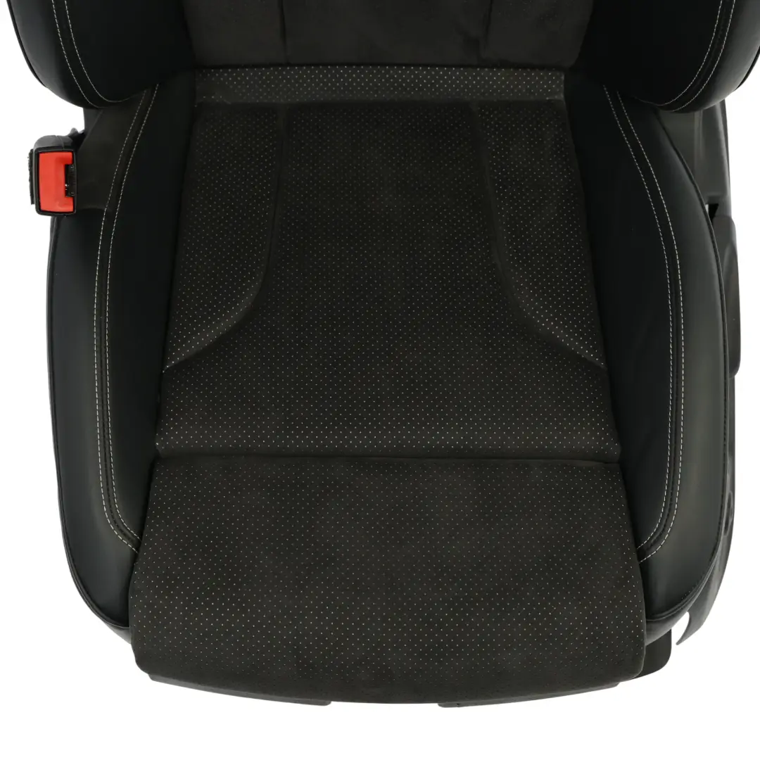  Siège Avant Sport Audi Q3 8U S-Line Chauffant Gauche Tissu Cuir Noir Argent - SKU 8U0881805AL-2 - Numéro de pièce 8U0881805AL