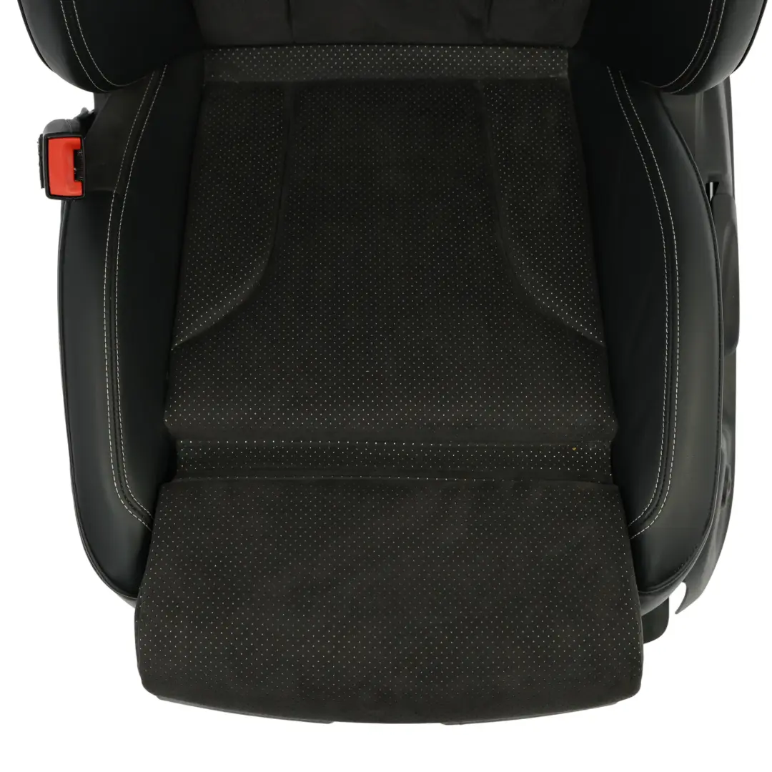  Siège Avant Sport Audi Q3 8U S-Line Chauffant Gauche Tissu Cuir Noir Argent - SKU 8U0881805AL-2 - Numéro de pièce 8U0881805AL
