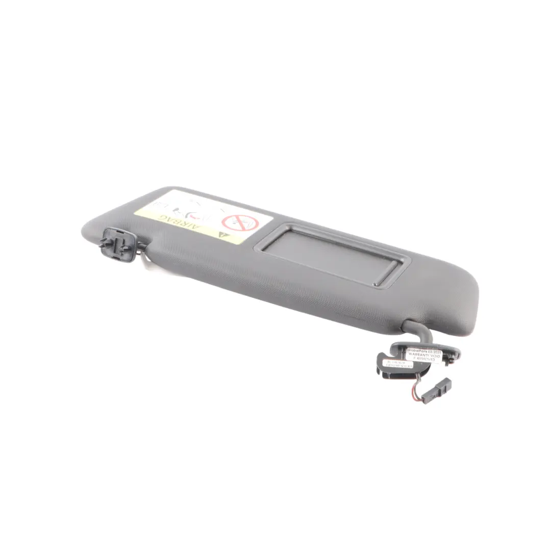 Sun Visor Left N/S Sunvisor Mirror Panel to Audi Q3 8U with Part number 8U2857551C Audi Q3 8U Sun Visor Left N/S Sunvisor Mirror Panel - SKU 8U2857551C-1 - Part number 8U2857551C