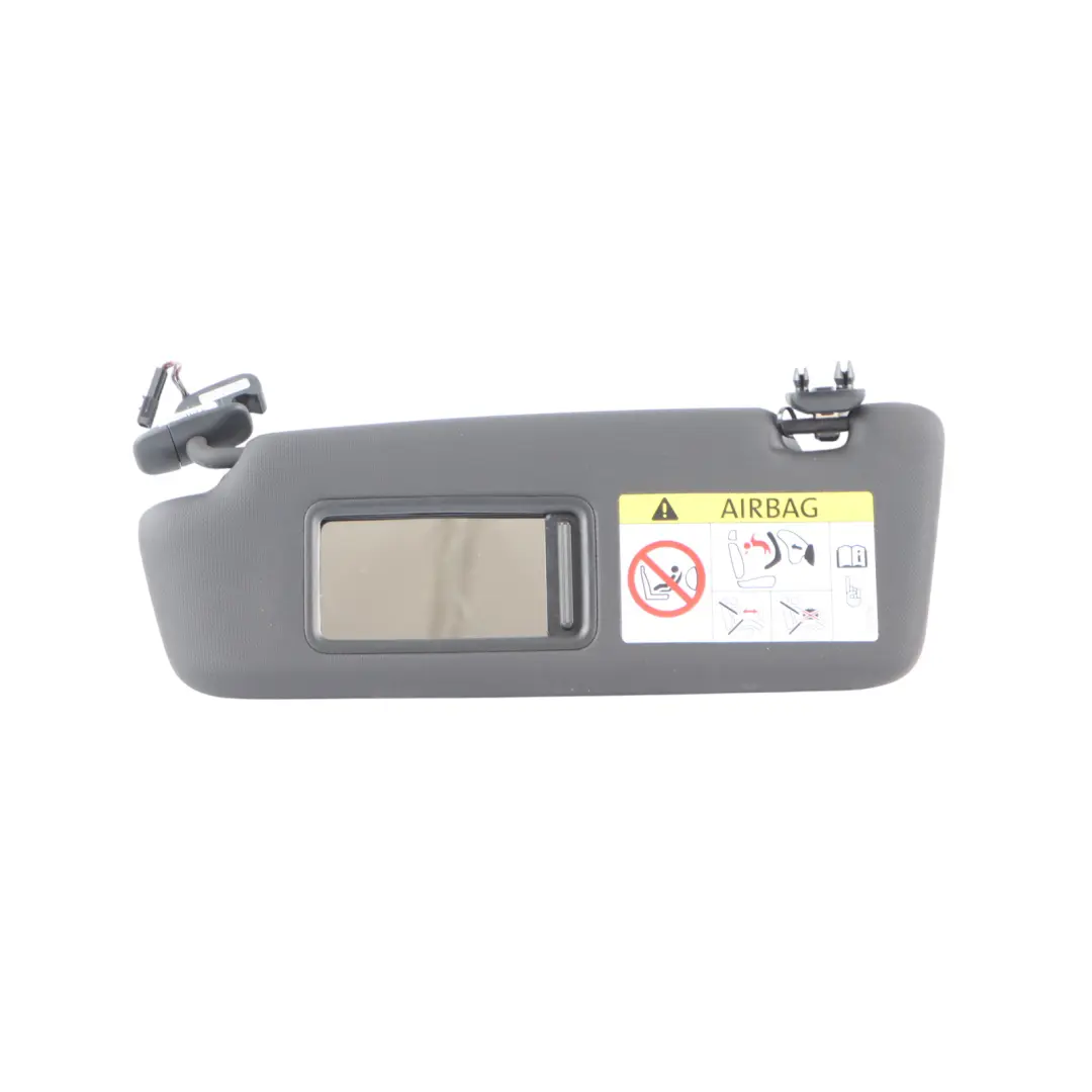 Sun Visor Left N/S Sunvisor Mirror Panel to Audi Q3 8U with Part number 8U2857551C Audi Q3 8U Sun Visor Left N/S Sunvisor Mirror Panel - SKU 8U2857551C-1 - Part number 8U2857551C
