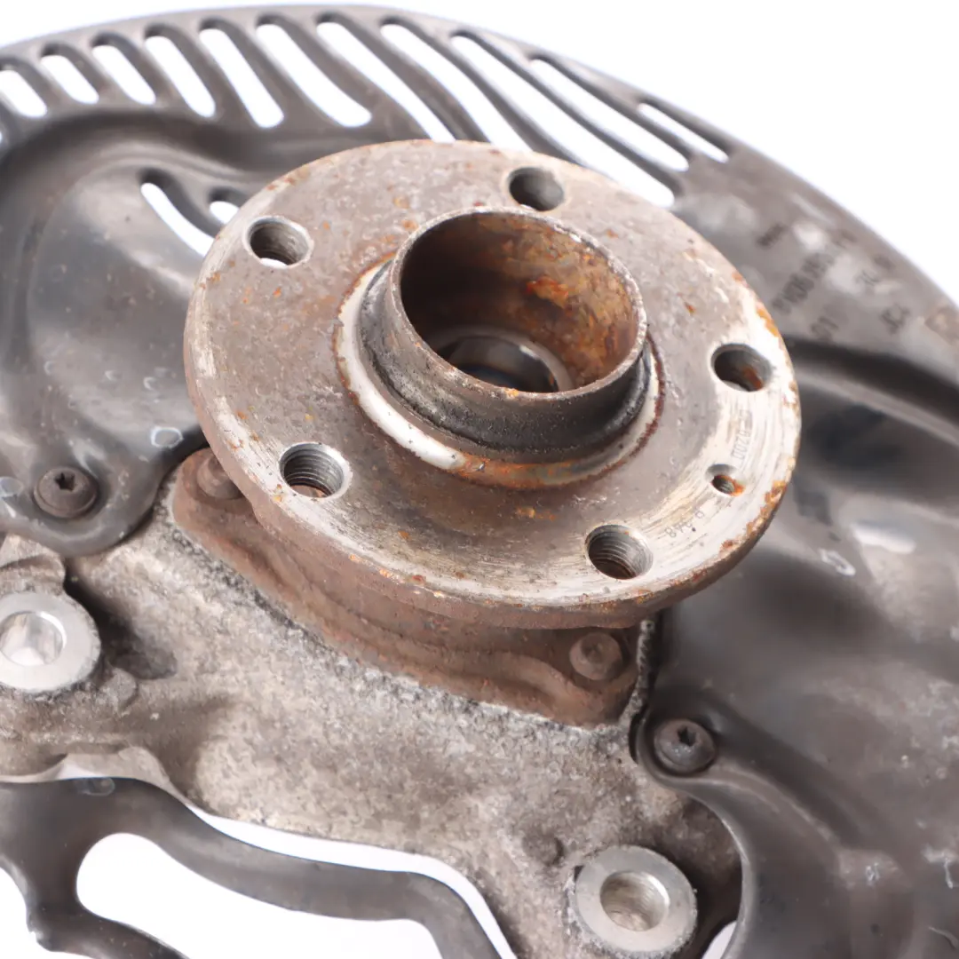 Carrier Front Left N/S Wheel Hub Holder Brake Disc Plate to Audi RS3 8V Wheel with Part number 8V0407253A Audi RS3 8V Wheel Carrier Front Left N/S Wheel Hub Holder Brake Disc Plate - SKU 8V0407253A - Part number 8V0407253A