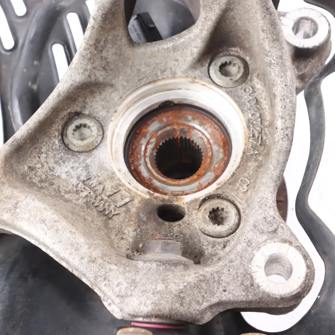 Audi RS3 8V Wheel Carrier Front Left N/S Wheel Hub Holder Brake Disc Plate - SKU 8V0407253A - Part number 8V0407253A