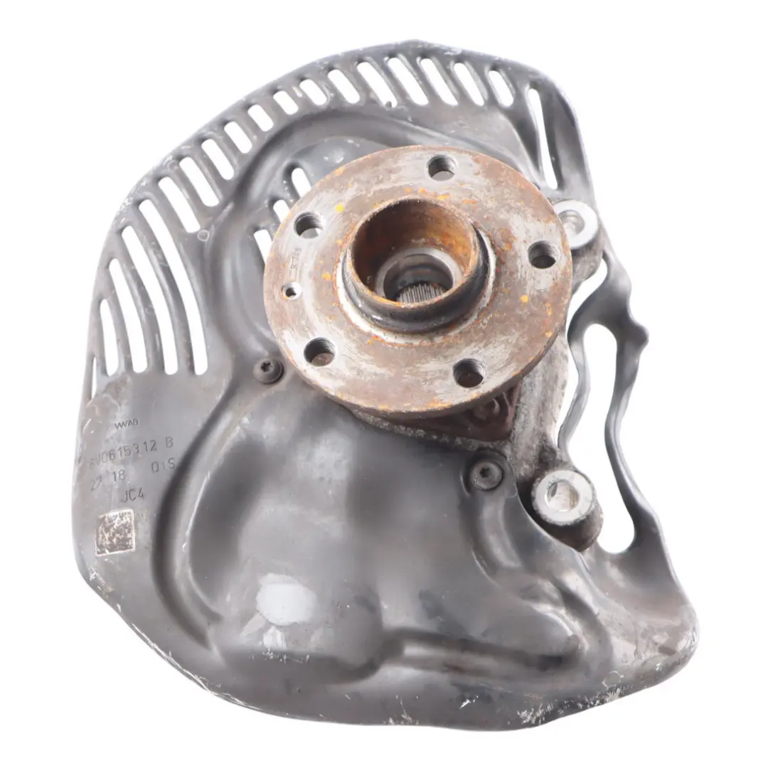 Carrier Front Right O/S Wheel Hub Holder Brake Disc Plate to Audi RS3 8V Wheel with Part number 8V0407254A Audi RS3 8V Wheel Carrier Front Right O/S Wheel Hub Holder Brake Disc Plate - SKU 8V0407254A - Part number 8V0407254A