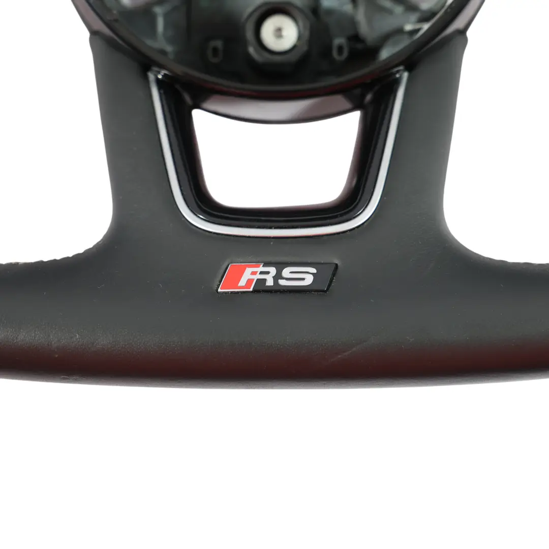 Volant En Cuir Noir Et Alcantara À Fond Plat pour Audi RS3 8V à propos du numéro de pièce 8V0419091CD Audi RS3 8V Volant En Cuir Noir Et Alcantara À Fond Plat - SKU 8V0419091CD - Numéro de pièce 8V0419091CD