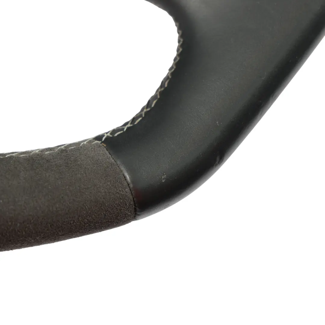 Audi RS3 8V Volante In Pelle Nera Alcantara Fondo Piatto - SKU 8V0419091CD - Numero di parte 8V0419091CD