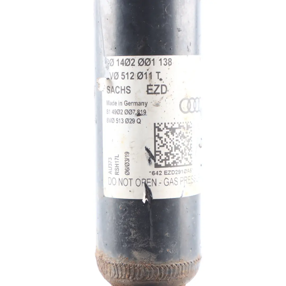Shock Absorber Strut Suspension Left Right N/O/S to Audi RS3 8V Rear with Part number 8V0513029Q Audi RS3 8V Rear Shock Absorber Strut Suspension Left Right N/O/S - SKU 8V0513029Q - Part number 8V0513029Q