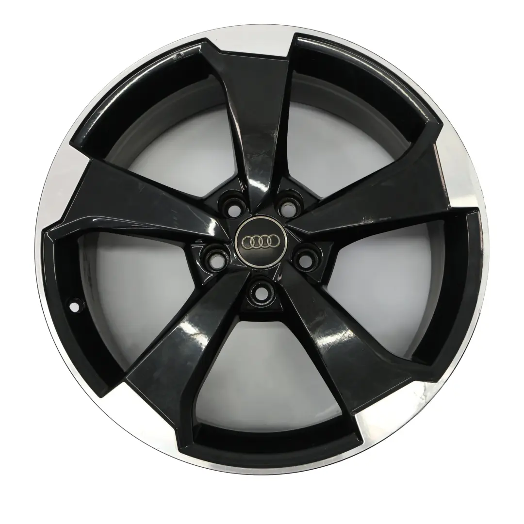 Alloy Rim 19" ET:49 8J Rotor to Audi A3 8V Black Wheel with Part number 8V0601025 Audi A3 8V Black Wheel Alloy Rim 19" ET:49 8J Rotor - SKU 8V0601025-3 - Part number 8V0601025