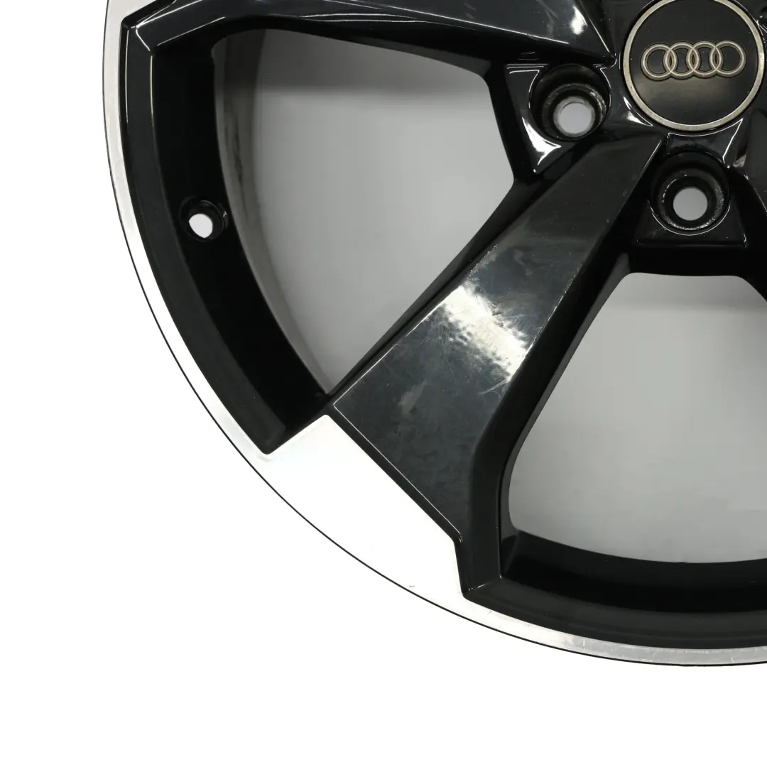 Alloy Rim 19" ET:49 8J Rotor to Audi A3 8V Black Wheel with Part number 8V0601025 Audi A3 8V Black Wheel Alloy Rim 19" ET:49 8J Rotor - SKU 8V0601025-3 - Part number 8V0601025