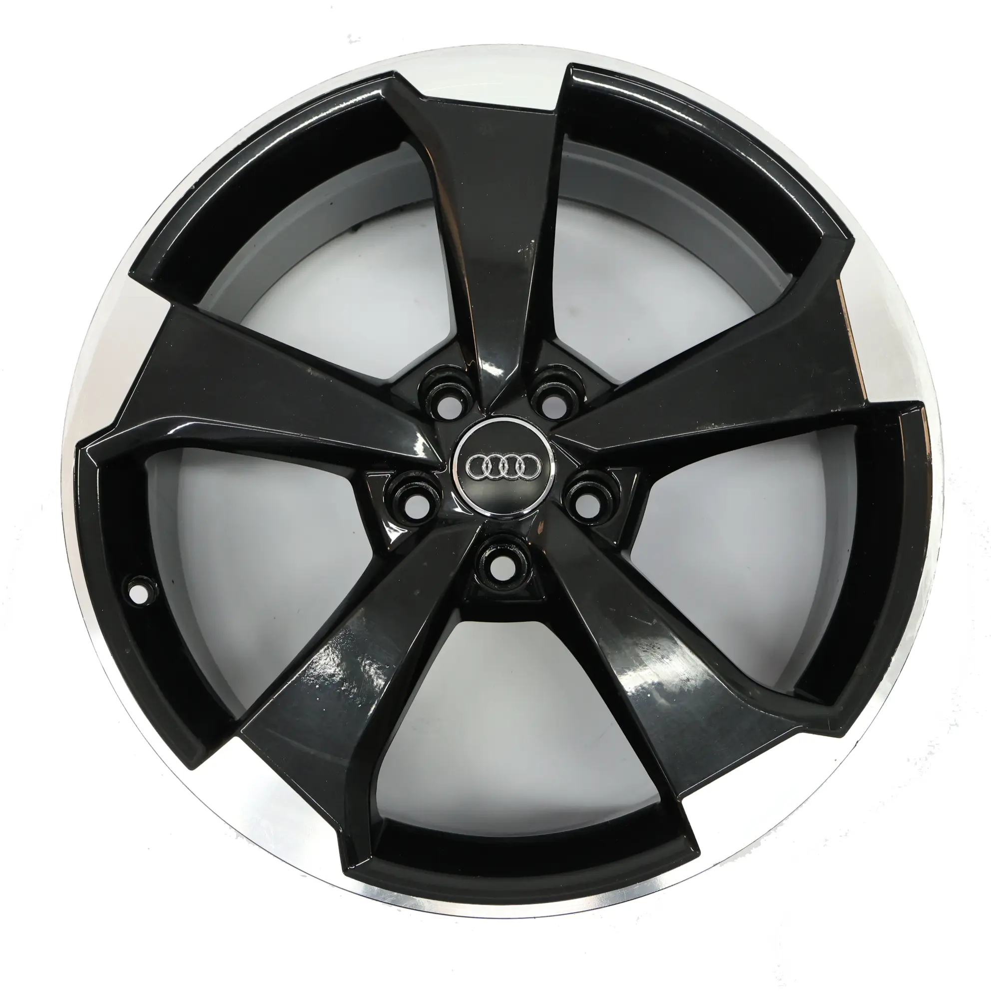 Audi A3 RS3 8V Cerchio In Lega Con Rotore Nero 19" 8,0J ET:49 8V0601025FA