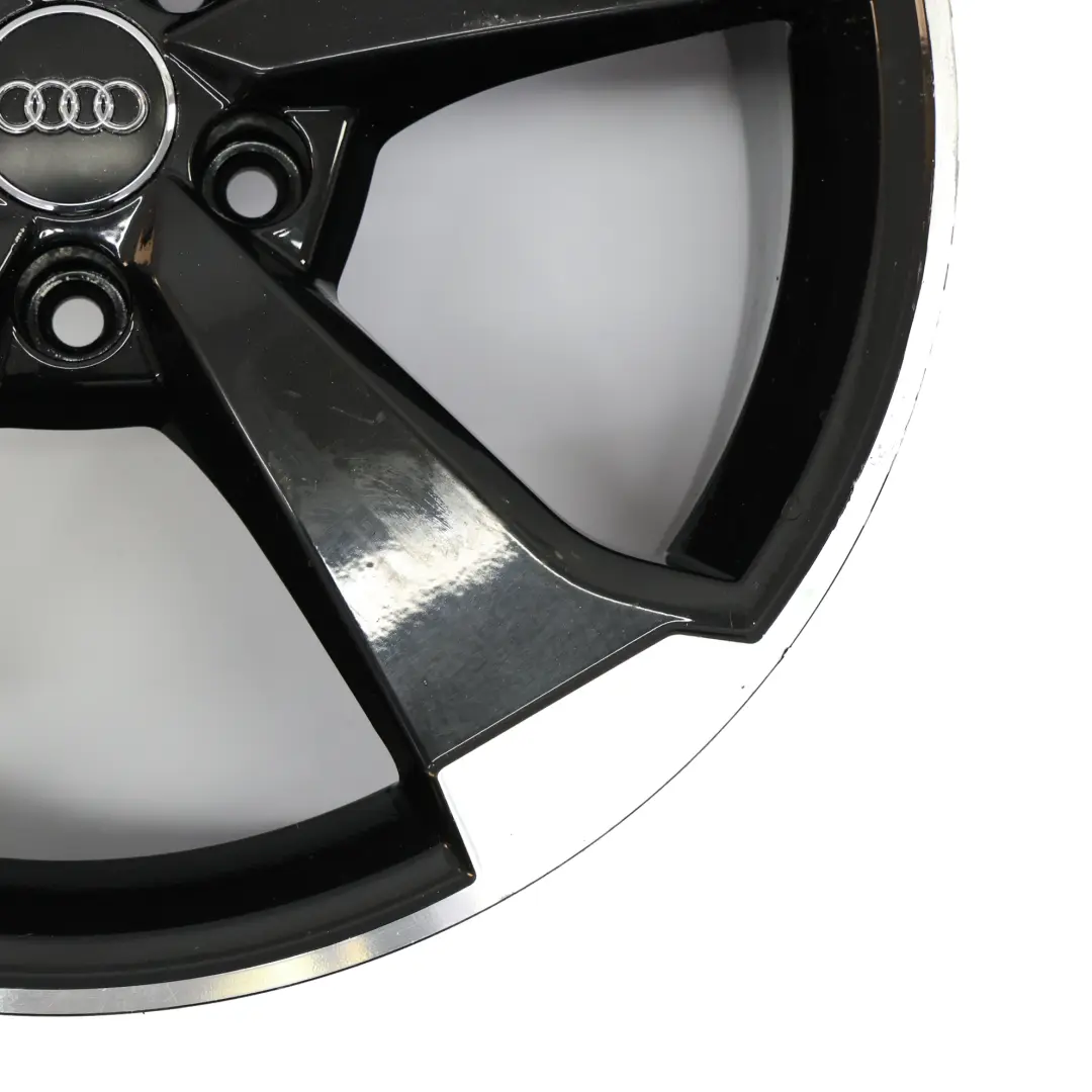 Audi A3 RS3 8V Jante En Alliage Noir Pour 19" 8,0J ET:49 - SKU 8V0601025FA-1 - Numéro de pièce 8V0601025FA