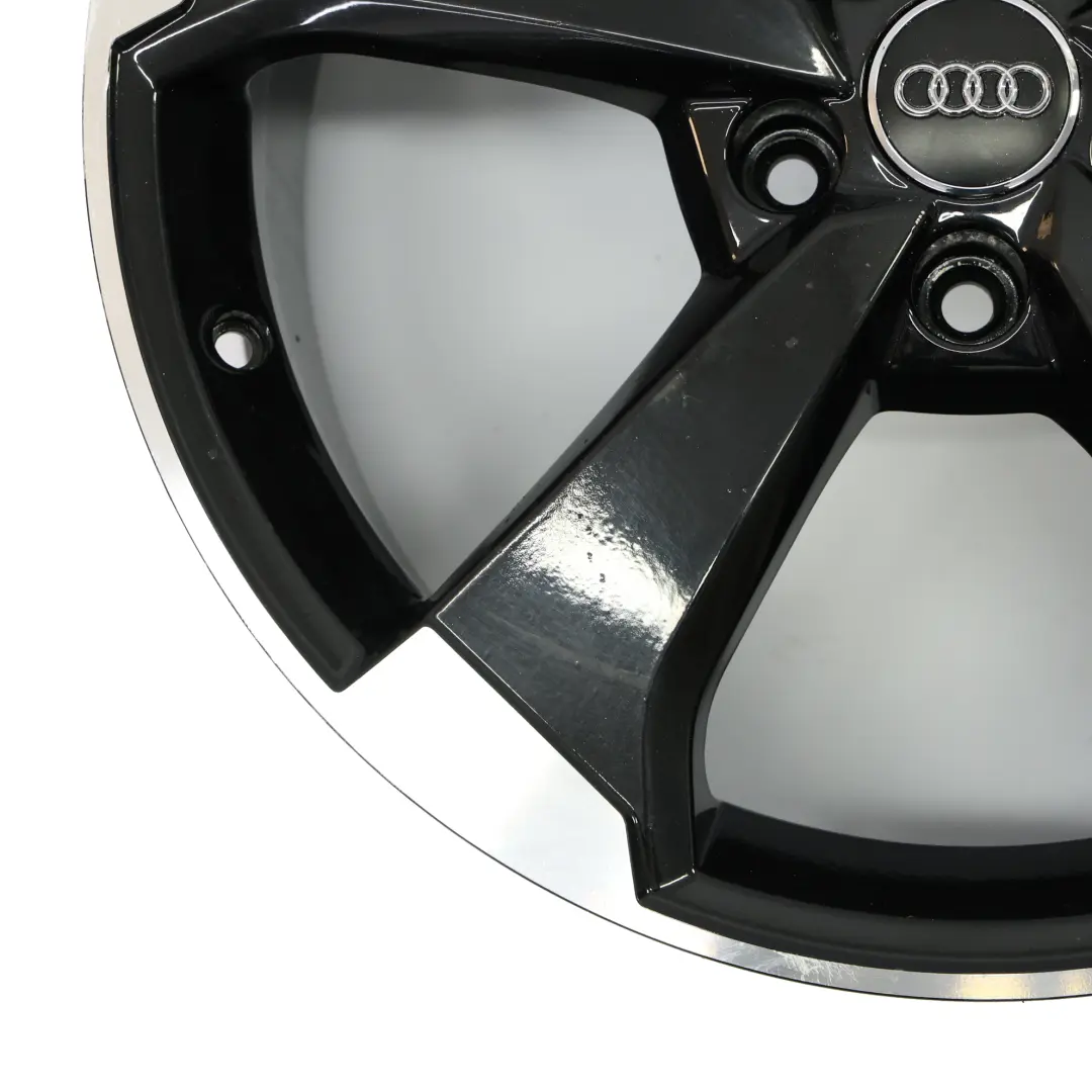  Llanta De Aleación Audi A3 RS3 8V Rotor Negro 19" 8,0J ET:49 - SKU 8V0601025FA-1 - Número de pieza 8V0601025FA