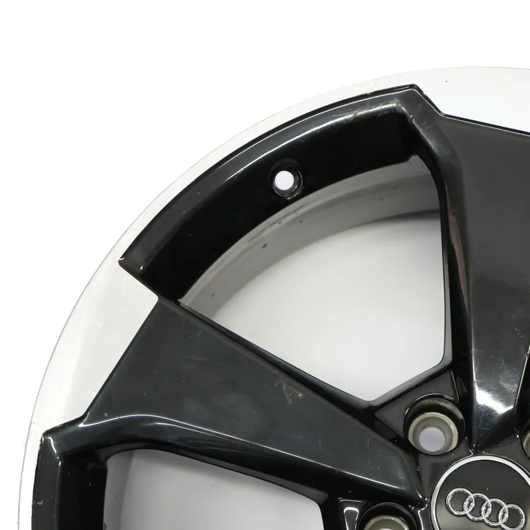Audi A3 RS3 8V Schwarzer Rotor Alufelge 19" 8,0J ET:49 - SKU 8V0601025FA-2 - Teilenummer 8V0601025FA