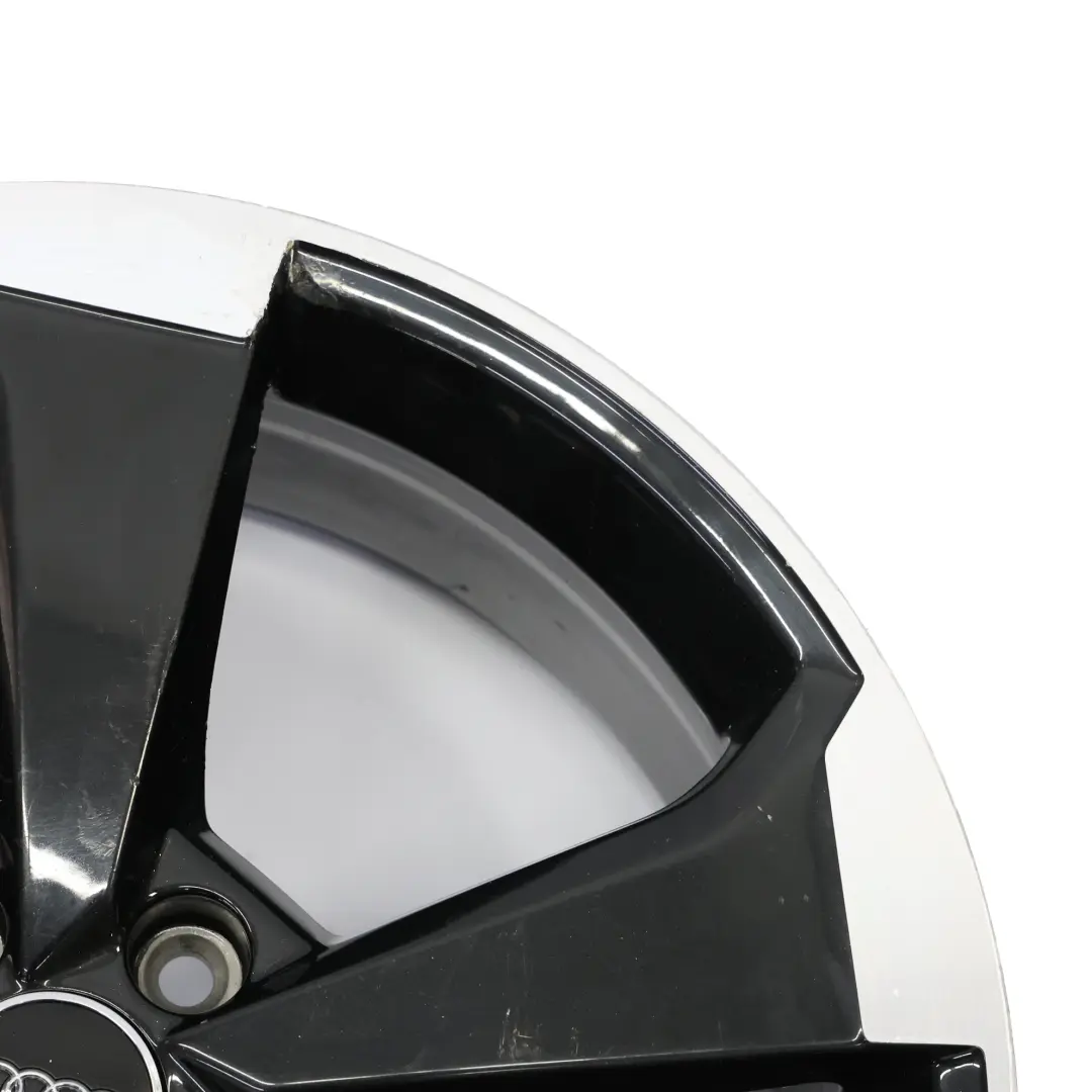 Audi A3 RS3 8V Schwarzer Rotor Alufelge 19" 8,0J ET:49 - SKU 8V0601025FA-2 - Teilenummer 8V0601025FA