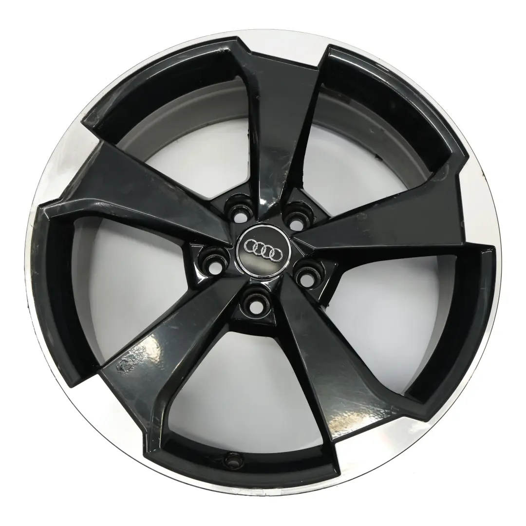 Rotor Wheel Alloy Rim 19" 8,0J ET:49 to Audi A3 RS3 8V Black with Part number 8V0601025FA Audi A3 RS3 8V Black Rotor Wheel Alloy Rim 19" 8,0J ET:49 - SKU 8V0601025FA-3 - Part number 8V0601025FA
