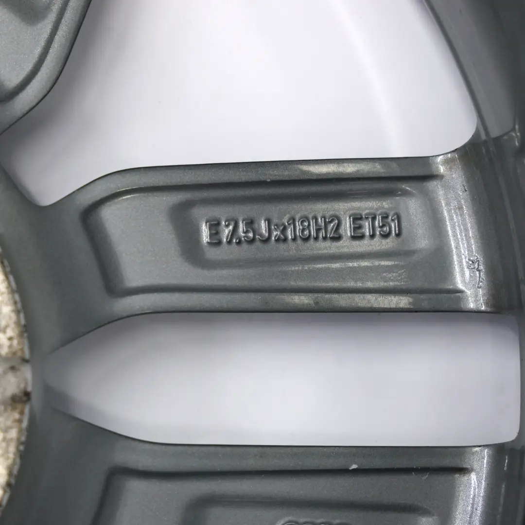 Audi A3 8V Wheel Alloy Rim 18" ET:51 7,5J - SKU 8V0601025M-2 - Part number 8V0601025M