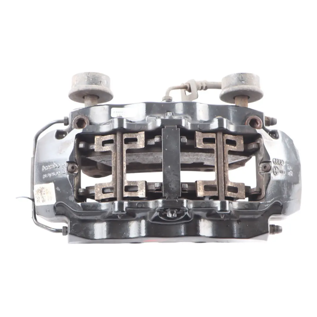 Brake Caliper Black Front Left N/S 8V0615105AB to Audi RS3 8V 2.5 TFSI Quattro with Part number 8V0615107D Audi RS3 8V 2.5 TFSI Quattro Brake Caliper Black Front Left N/S 8V0615105AB - SKU 8V0615107D - Part number 8V0615107D