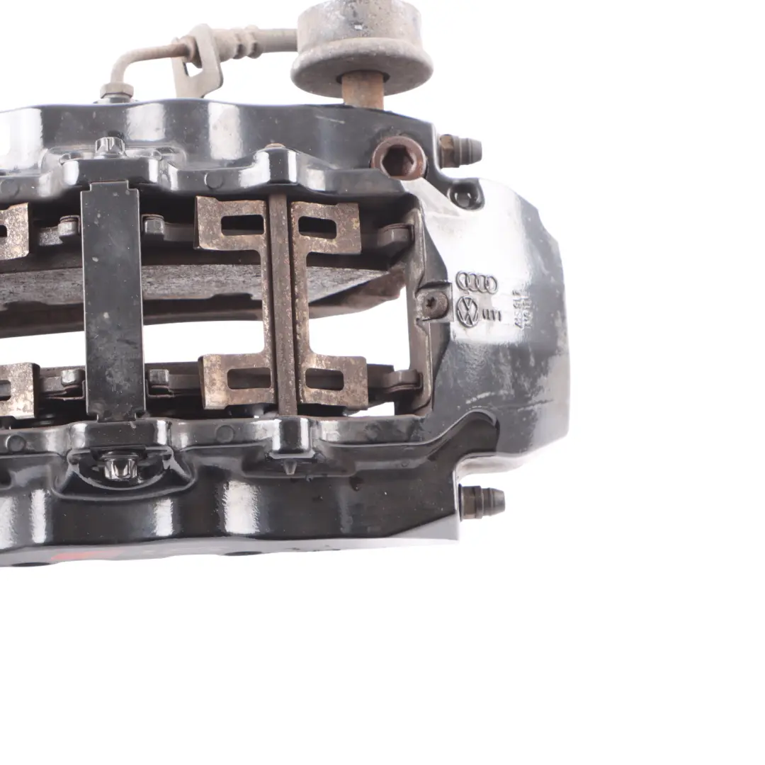 Brake Caliper Black Front Left N/S 8V0615105AB to Audi RS3 8V 2.5 TFSI Quattro with Part number 8V0615107D Audi RS3 8V 2.5 TFSI Quattro Brake Caliper Black Front Left N/S 8V0615105AB - SKU 8V0615107D - Part number 8V0615107D