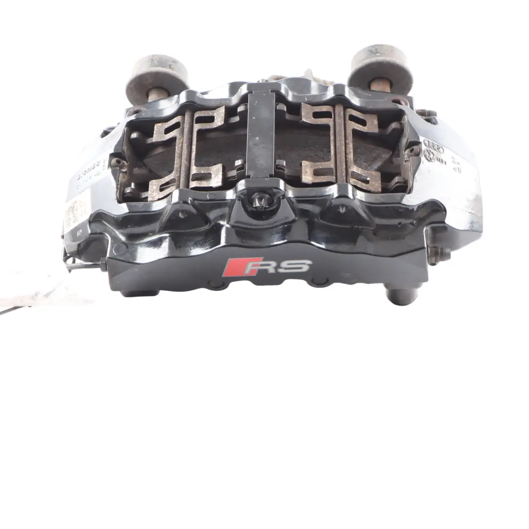 Brake Caliper Black Front Left N/S 8V0615105AB to Audi RS3 8V 2.5 TFSI Quattro with Part number 8V0615107D Audi RS3 8V 2.5 TFSI Quattro Brake Caliper Black Front Left N/S 8V0615105AB - SKU 8V0615107D - Part number 8V0615107D