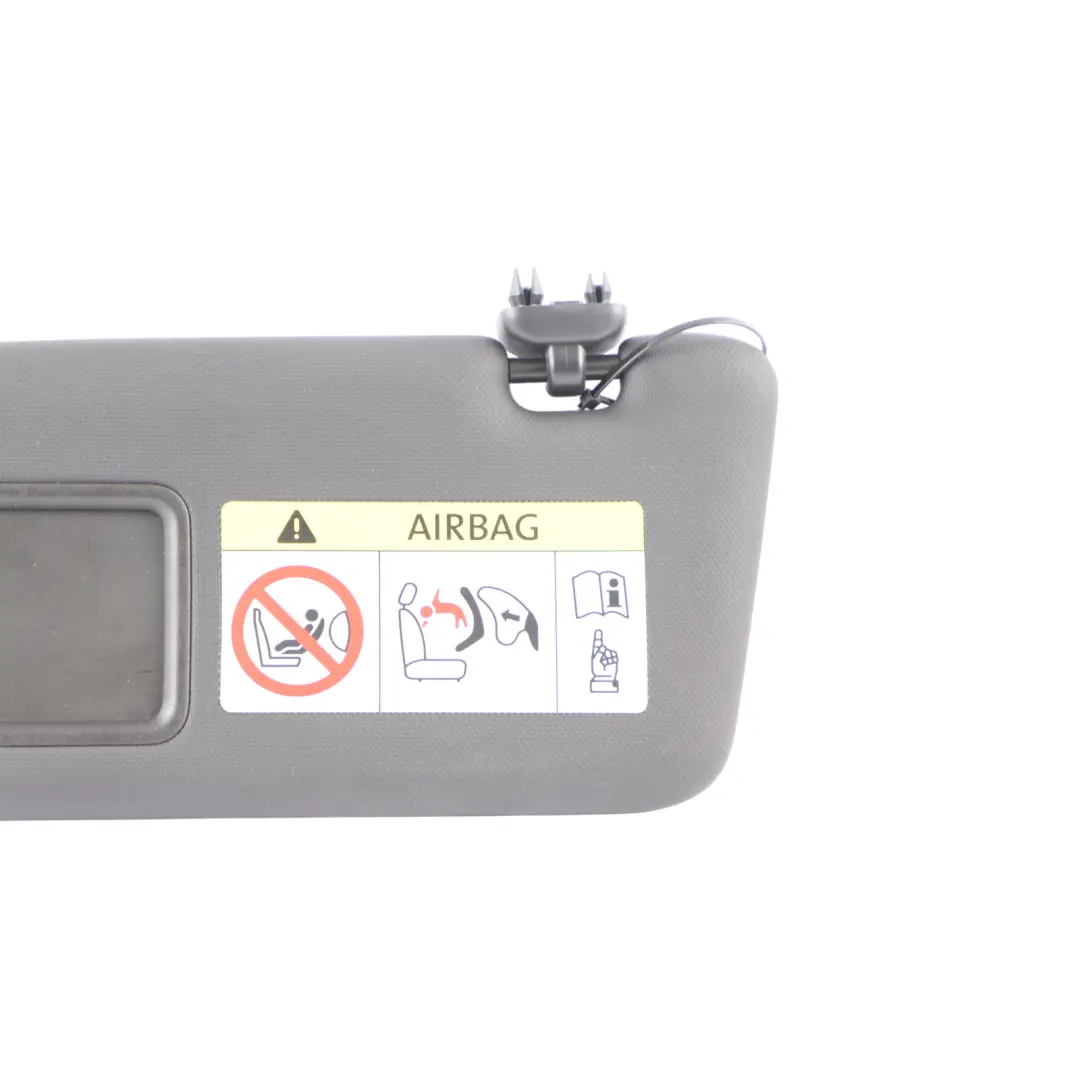 Audi S3 8V Sun Visor Cover Panel Left N/S Sunvisor Grey - SKU 8V0857551-1 - Part number 8V0857551