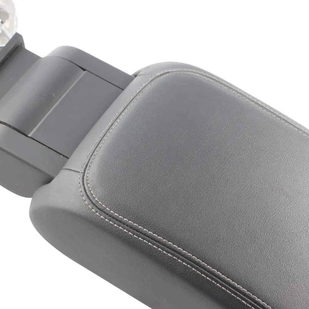 Audi A3 8V Centre Console Armrest Arm Rest Trim Leather Grey - SKU 8V0864283-2 - Part number 8V0864283