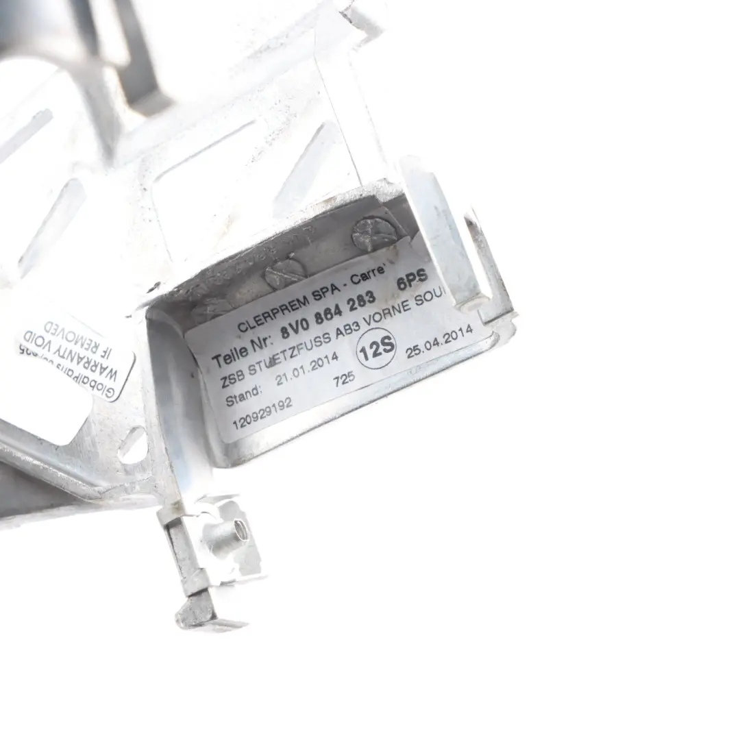 Centre Console Armrest Arm Rest Trim Leather Grey to Audi A3 8V with Part number 8V0864283 Audi A3 8V Centre Console Armrest Arm Rest Trim Leather Grey - SKU 8V0864283-2 - Part number 8V0864283