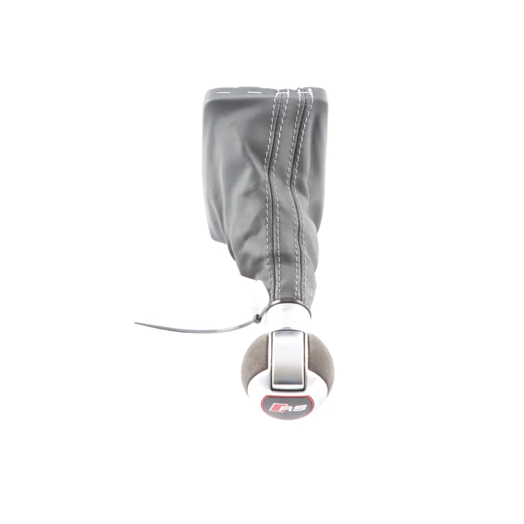 Sportback Gear Selector Knob Automatic Leather Black to Audi RS3 8V with Part number 8V2713139AH Audi RS3 8V Sportback Gear Selector Knob Automatic Leather Black - SKU 8V2713139AH - Part number 8V2713139AH