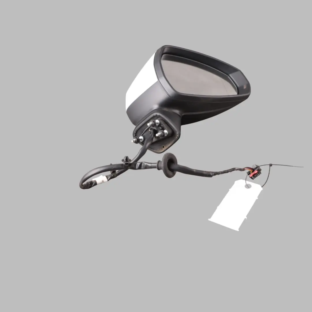 Audi A3 8V Wing Mirror Electric Door Right O/S Outside Glacier White Pearl S9R - SKU RHD-8V2857410F-MGW - Part number 8V2857410F