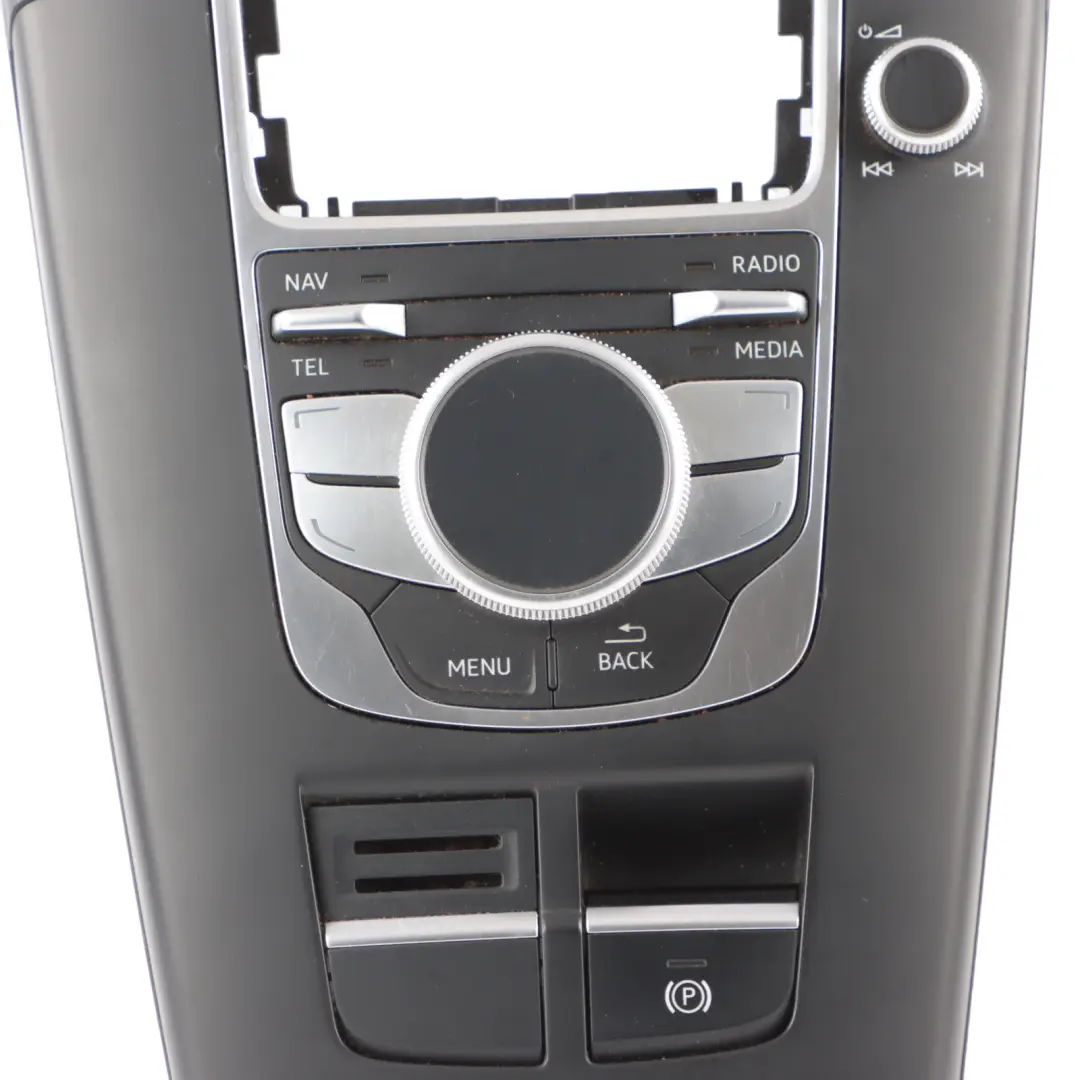 Audi A3 8V Centre Console Cup Holder Surround Trim Multimedia Control - SKU RHD-8V2864261A - Part number 8V2864261A
