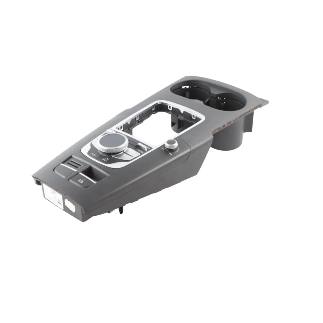 Audi A3 8V Centre Console Cup Holder Surround Trim Multimedia Control - SKU RHD-8V2864261A - Part number 8V2864261A