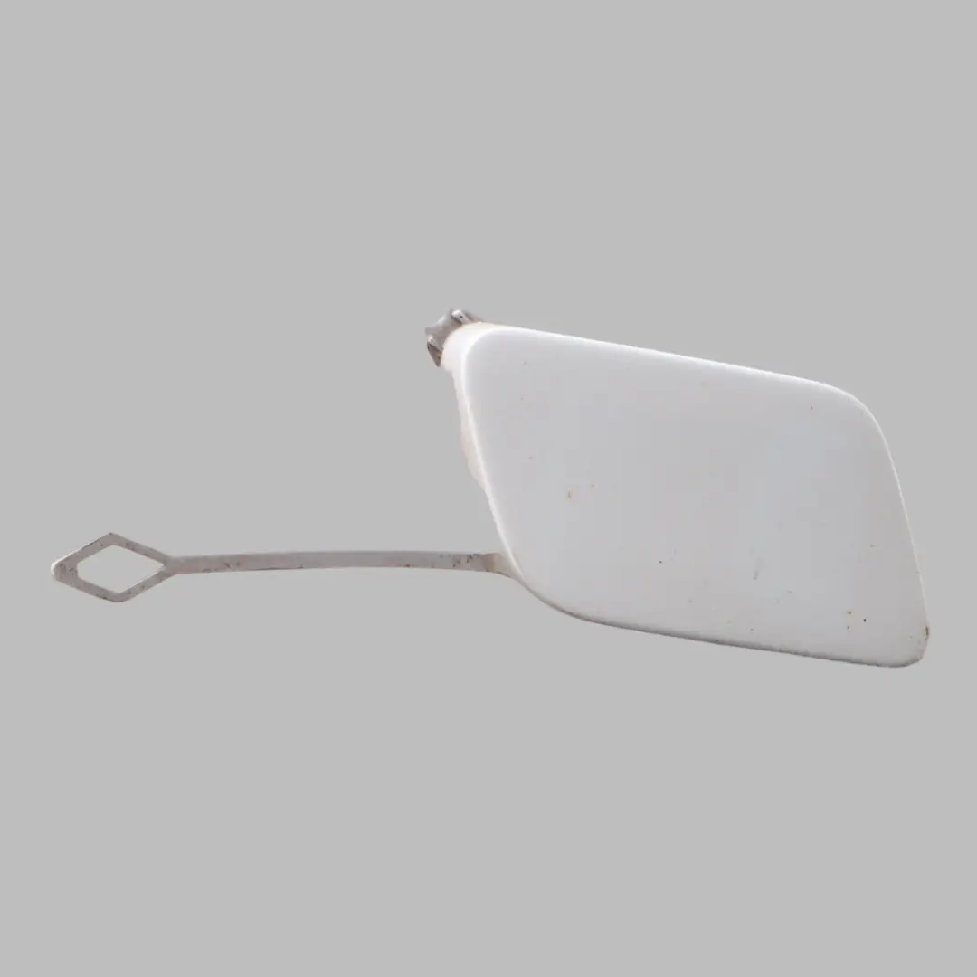 Audi A3 8V Front Bumper Towing Hook Eye Cover Glacier White - S9R C - SKU 8V3807241-MGW - Part number 8V3807241
