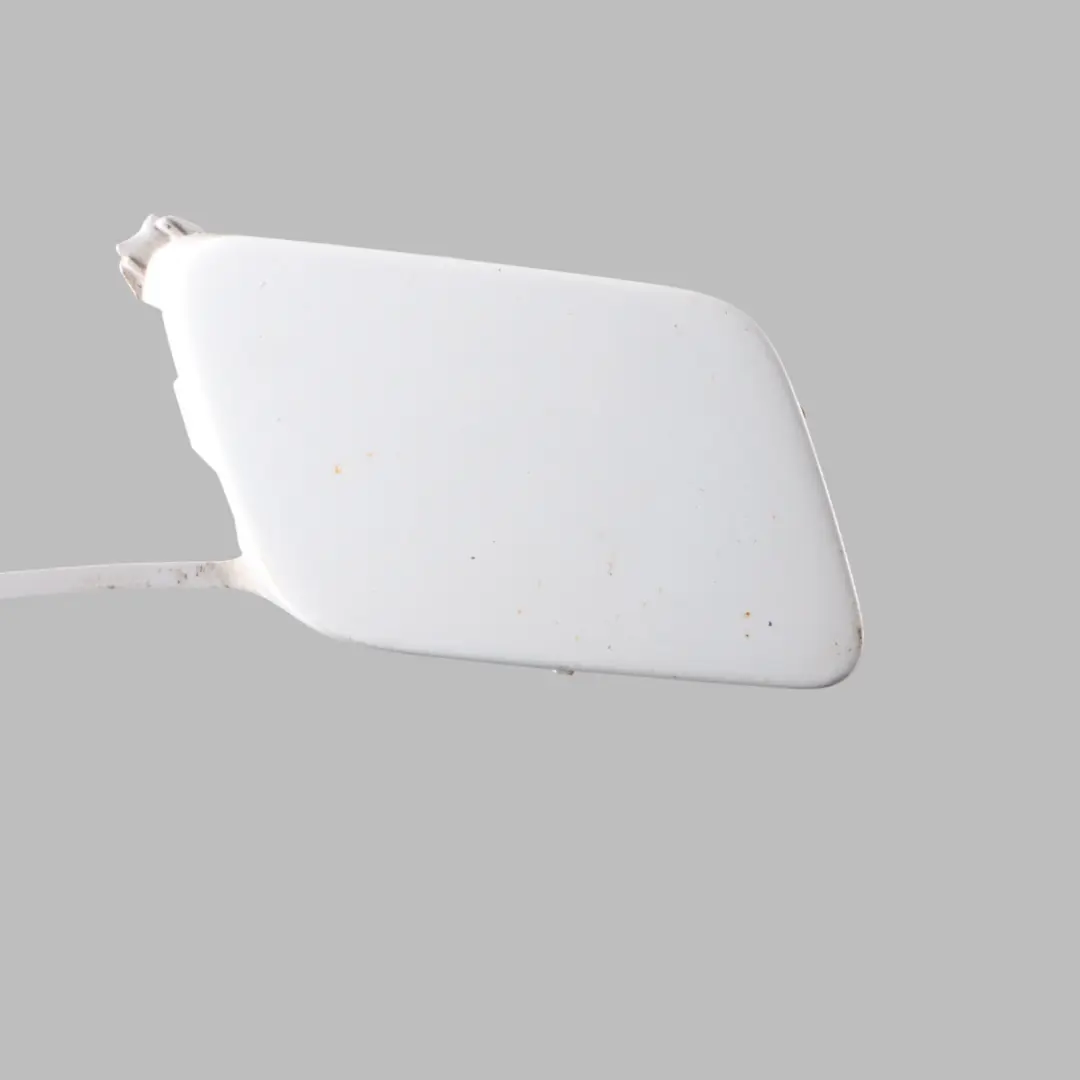 Audi A3 8V Front Bumper Towing Hook Eye Cover Glacier White - S9R C - SKU 8V3807241-MGW - Part number 8V3807241