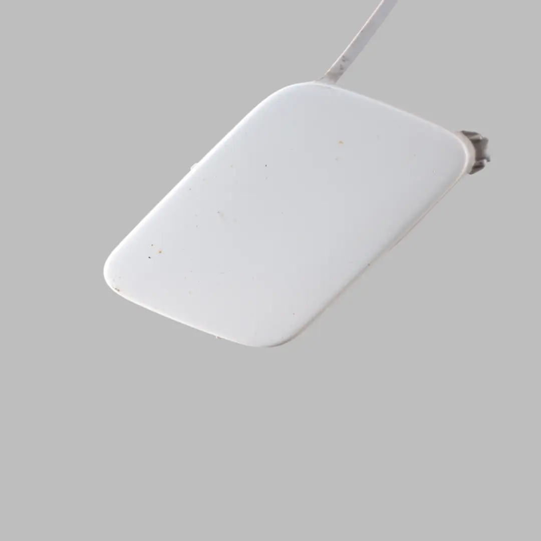 Audi A3 8V Front Bumper Towing Hook Eye Cover Glacier White - S9R C - SKU 8V3807241-MGW - Part number 8V3807241