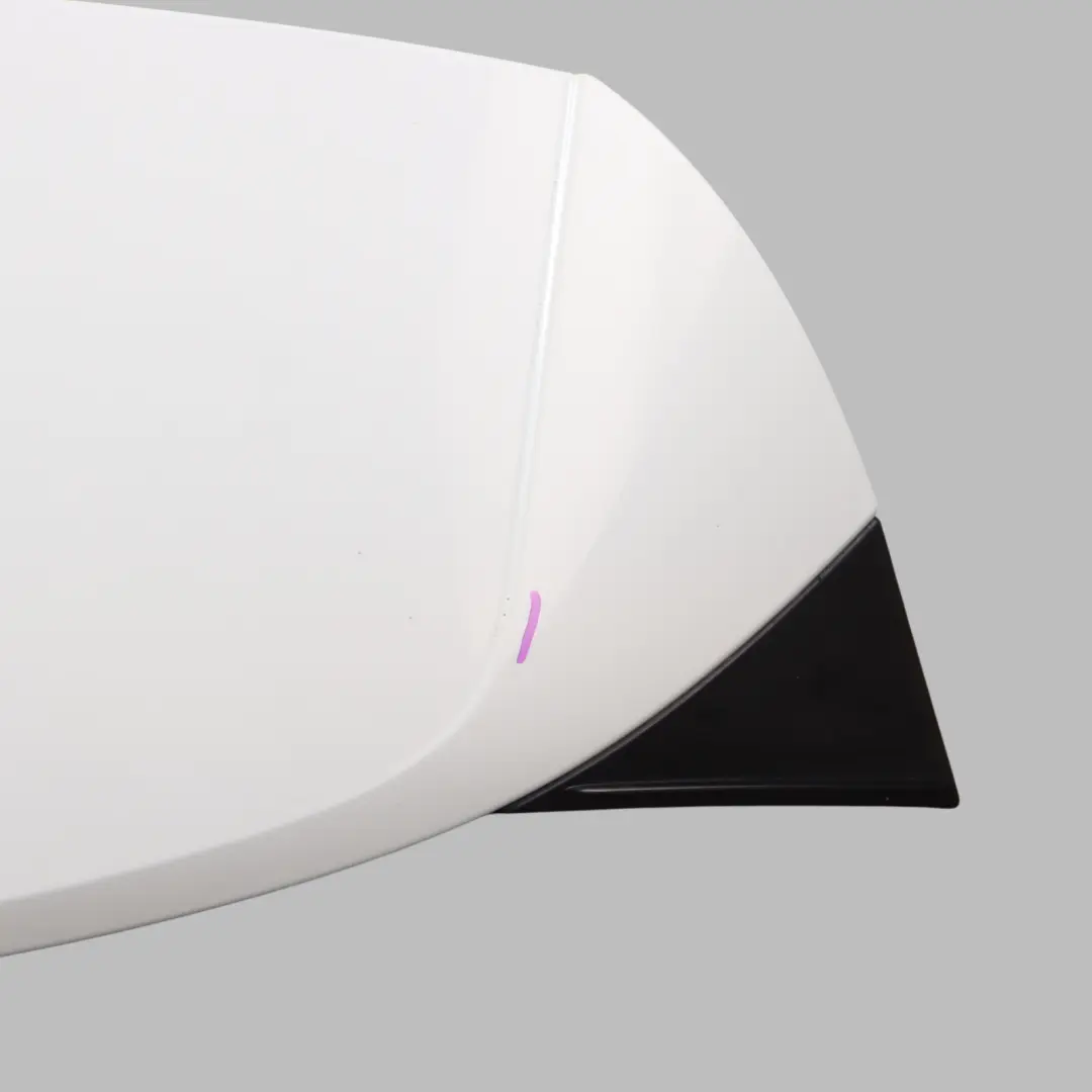 Spoiler Audi A3 8V Boot Tailgate Trunk Lid Trim Panel Glacier White - S9R to Rear with Part number 8V3827933E Rear Spoiler Audi A3 8V Boot Tailgate Trunk Lid Trim Panel Glacier White - S9R - SKU 8V3827933E-MGW - Part number 8V3827933E