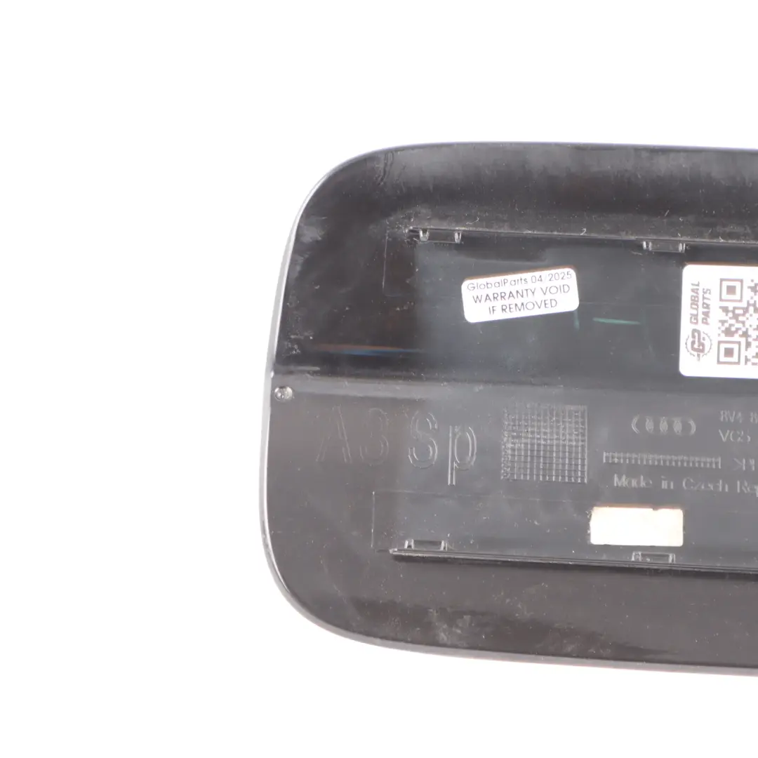 Audi A3 8V Fuel Filler Fill In Flap Cap Panther Black Crystal Z9Z - SKU 8V4809907C-PBC - Part number 8V4809907C