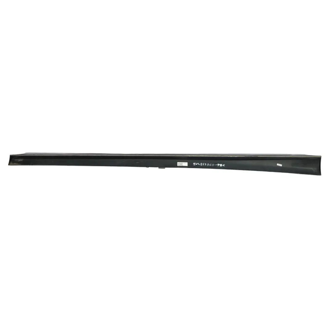 Side Skirt Audi RS3 8V Right O/S Door Sill Panther Black Crystal Effect - Z9Z to with Part number 8V4853860 Side Skirt Audi RS3 8V Right O/S Door Sill Panther Black Crystal Effect - Z9Z - SKU 8V4853860-PBC - Part number 8V4853860