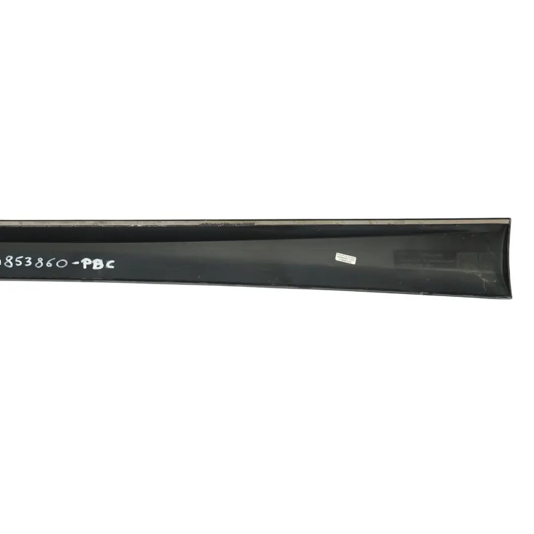  Faldón Lateral Audi RS3 8V Derecho Umbral De Puerta Panther Black - Z9Z - SKU 8V4853860-PBC - Número de pieza 8V4853860