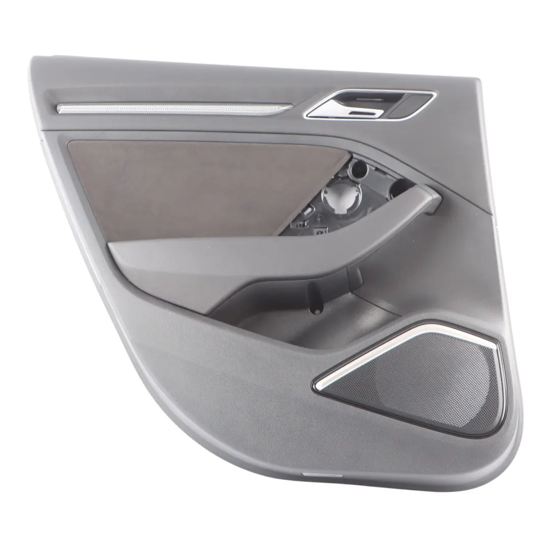 Door Card Armrest Cover Trim Panel Rear Left N/S Black to Audi RS3 8V with Part number 8V4867303G Audi RS3 8V Door Card Armrest Cover Trim Panel Rear Left N/S Black - SKU 8V4867303G - Part number 8V4867303G