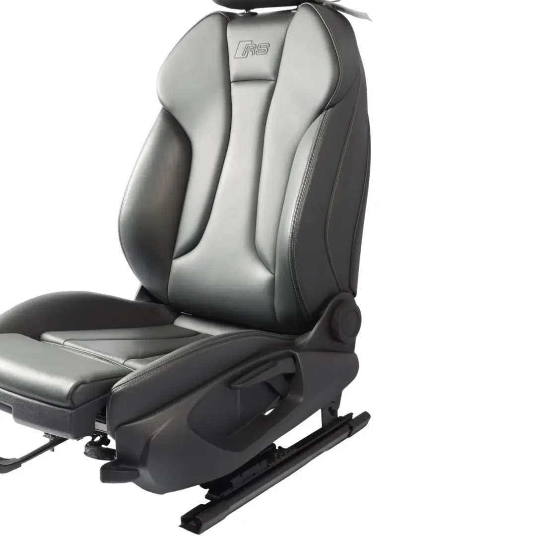 5D Seat Front Left N/S Interior Heated Leather Soul Black Grey to Audi A3 RS3 8V with Part number 8V4881805BB Audi A3 RS3 8V 5D Seat Front Left N/S Interior Heated Leather Soul Black Grey - SKU 8V4881805BB - Part number 8V4881805BB