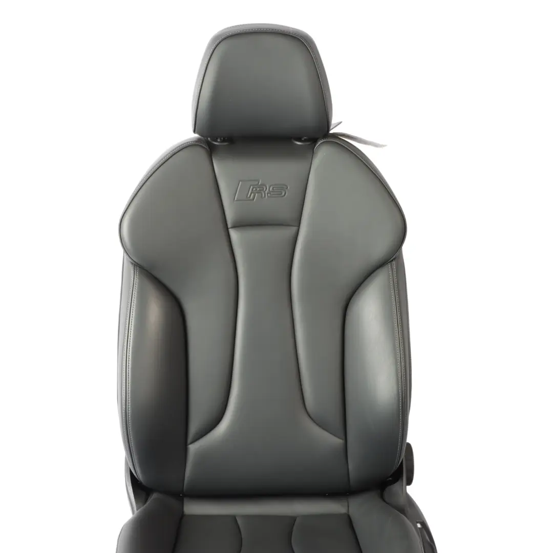 5D Seat Front Left N/S Interior Heated Leather Soul Black Grey to Audi A3 RS3 8V with Part number 8V4881805BB Audi A3 RS3 8V 5D Seat Front Left N/S Interior Heated Leather Soul Black Grey - SKU 8V4881805BB - Part number 8V4881805BB