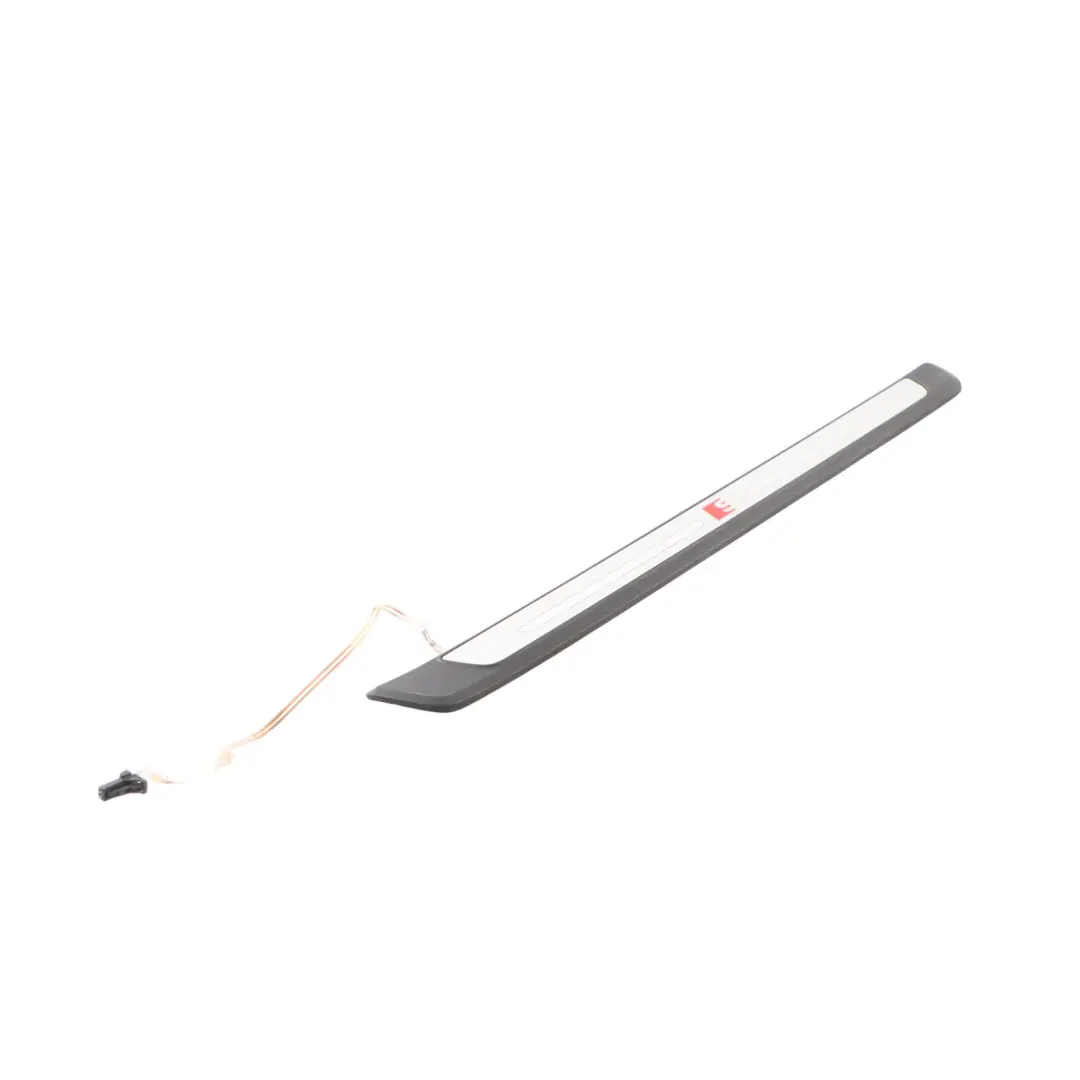 Front Door Illuminated Sill Strip Plate Trim Right O/S to Audi Q2 GA with Part number 8Y4947418 Audi Q2 GA Front Door Illuminated Sill Strip Plate Trim Right O/S - SKU 8V4947418 - Part number 8Y4947418