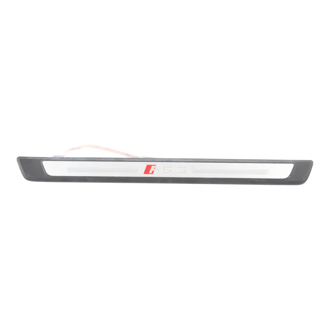 Sportback Sill Strip Step Plate Trim Front Right Door O/S Illuminated to Audi A3 8V with Part number 8V4947418C Audi A3 8V Sportback Sill Strip Step Plate Trim Front Right Door O/S Illuminated - SKU 8V4947418C - Part number 8V4947418C