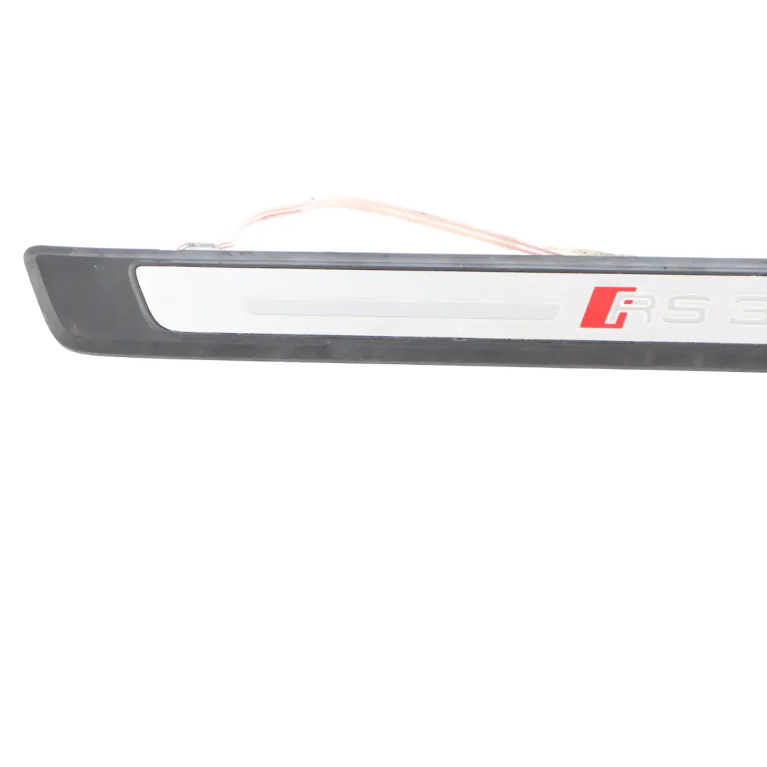 Sportback Sill Strip Step Plate Trim Front Right Door O/S Illuminated to Audi A3 8V with Part number 8V4947418C Audi A3 8V Sportback Sill Strip Step Plate Trim Front Right Door O/S Illuminated - SKU 8V4947418C - Part number 8V4947418C