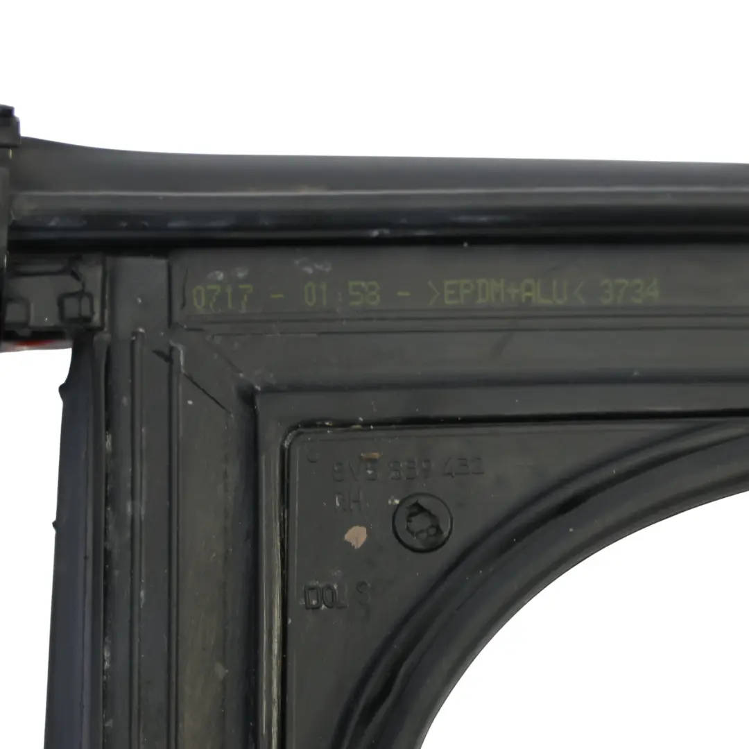 Door Window Inner Seal Strip Guide Rear Right O/S to Audi A3 8V with Part number 8V5839432D Audi A3 8V Door Window Inner Seal Strip Guide Rear Right O/S - SKU 8V5839432D - Part number 8V5839432D