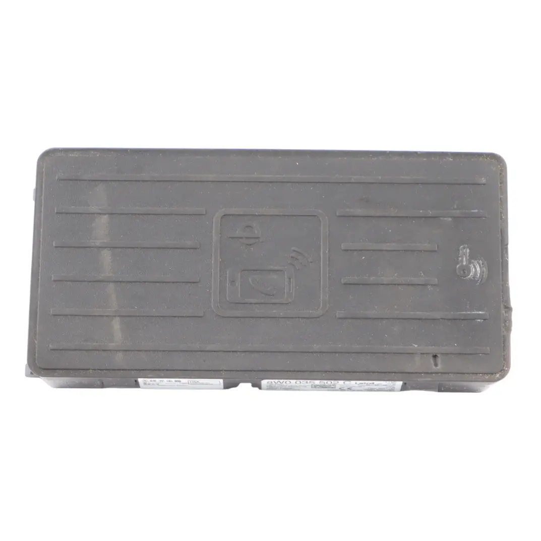 Cargador Inalámbrico Consola Central Módulo Carga Teléfono para Audi A4 B9 con número de pieza 8W0035502C Audi A4 B9 Cargador Inalámbrico Consola Central Módulo Carga Teléfono - SKU 8W0035502C - Número de pieza 8W0035502C